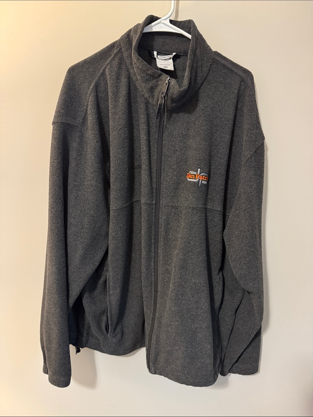 Columbia Charcoal Gray Full-Zip Fleece Jacket